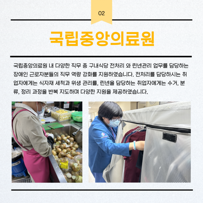 국립중앙의료원 지원