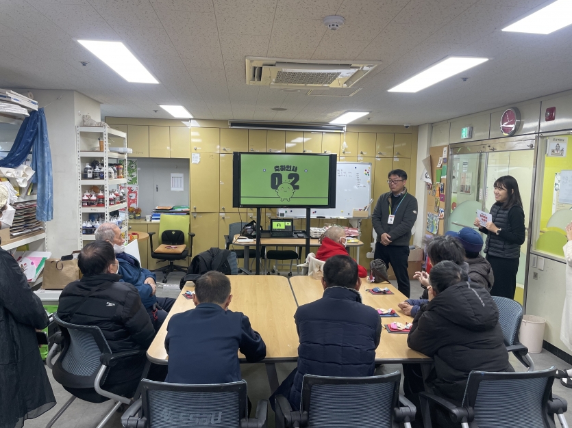 관장님의 수료식 축하 인사