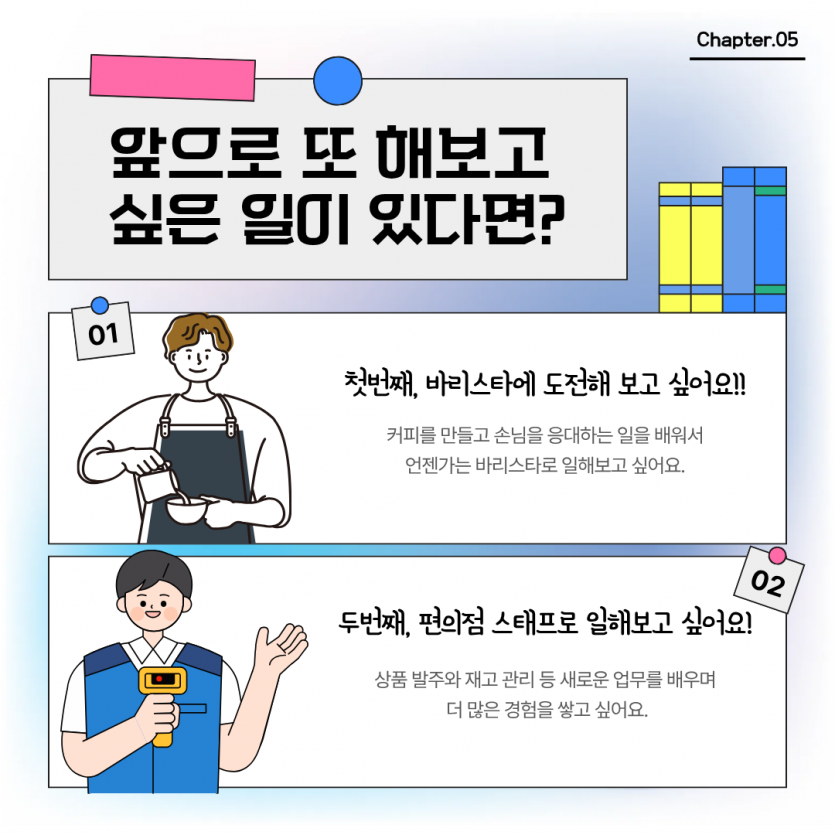 뿌듯했던 경험은?