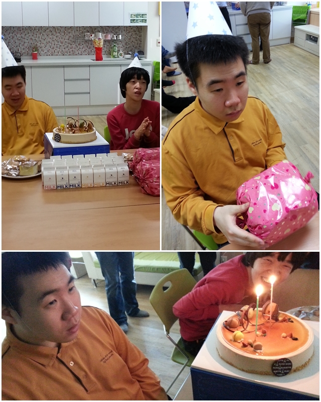 정서안정지원 4월 이용고객 생일파티 진행