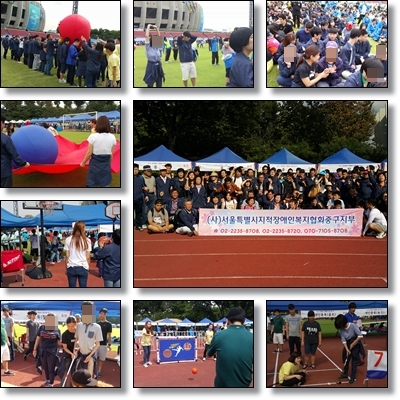 2015년 서울시장애인생활체육대회 참가